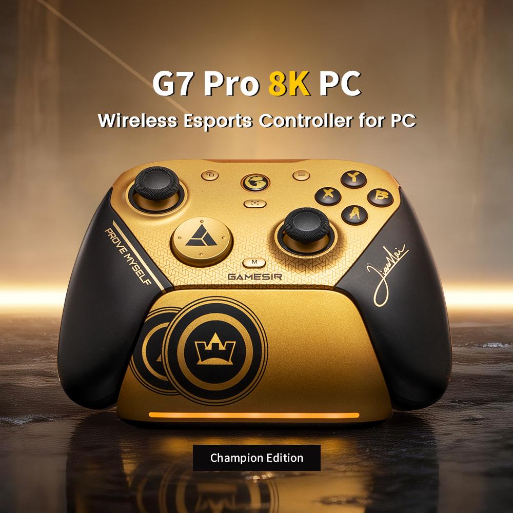 Gamesir G7 Pro 8K Champion Edition Esports Controller for PC, Android, iOS, and Nintendo Switch (Not Compatible with Xbox)