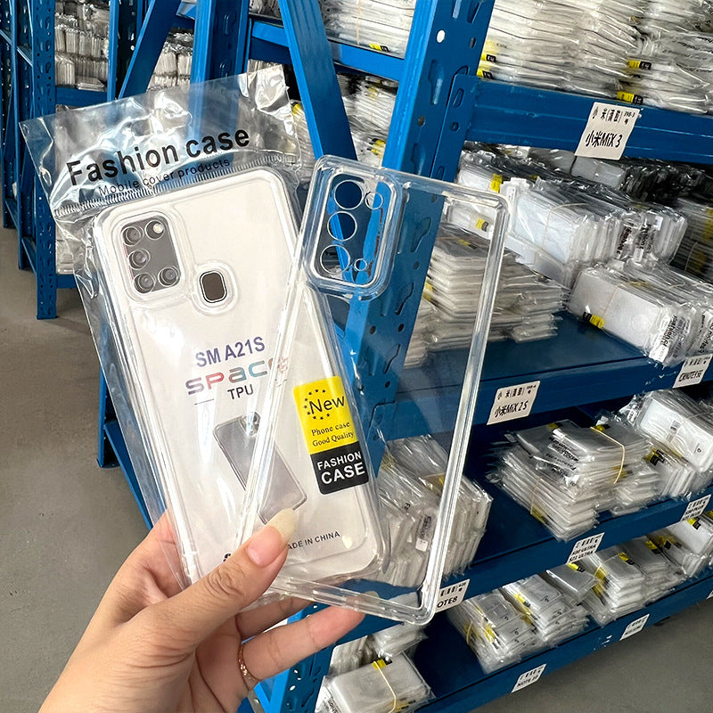 Transparent Phone Case for Samsung S24/A55/A72/NOTE10