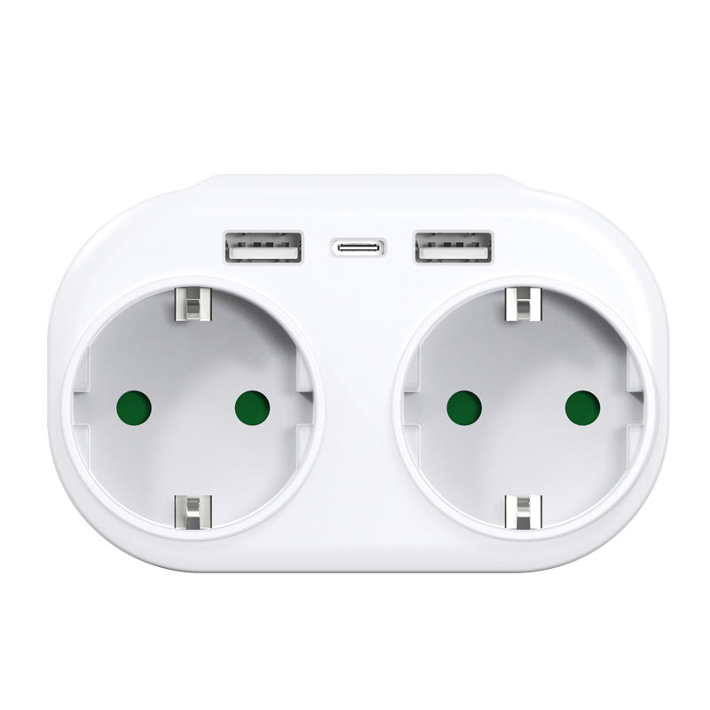 European Standard Multi-Port Intelligent Socket Converter