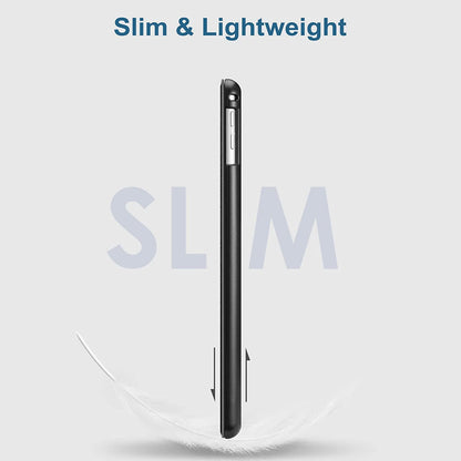 Slimshell Case for iPad 6th/5th Generation (2018/2017 Model, 9.7 Inch) and iPad Air 2/Air 1 (9.7 Inch) - Lightweight Smart Protective Cover with Auto Sleep/Wake Feature, Black