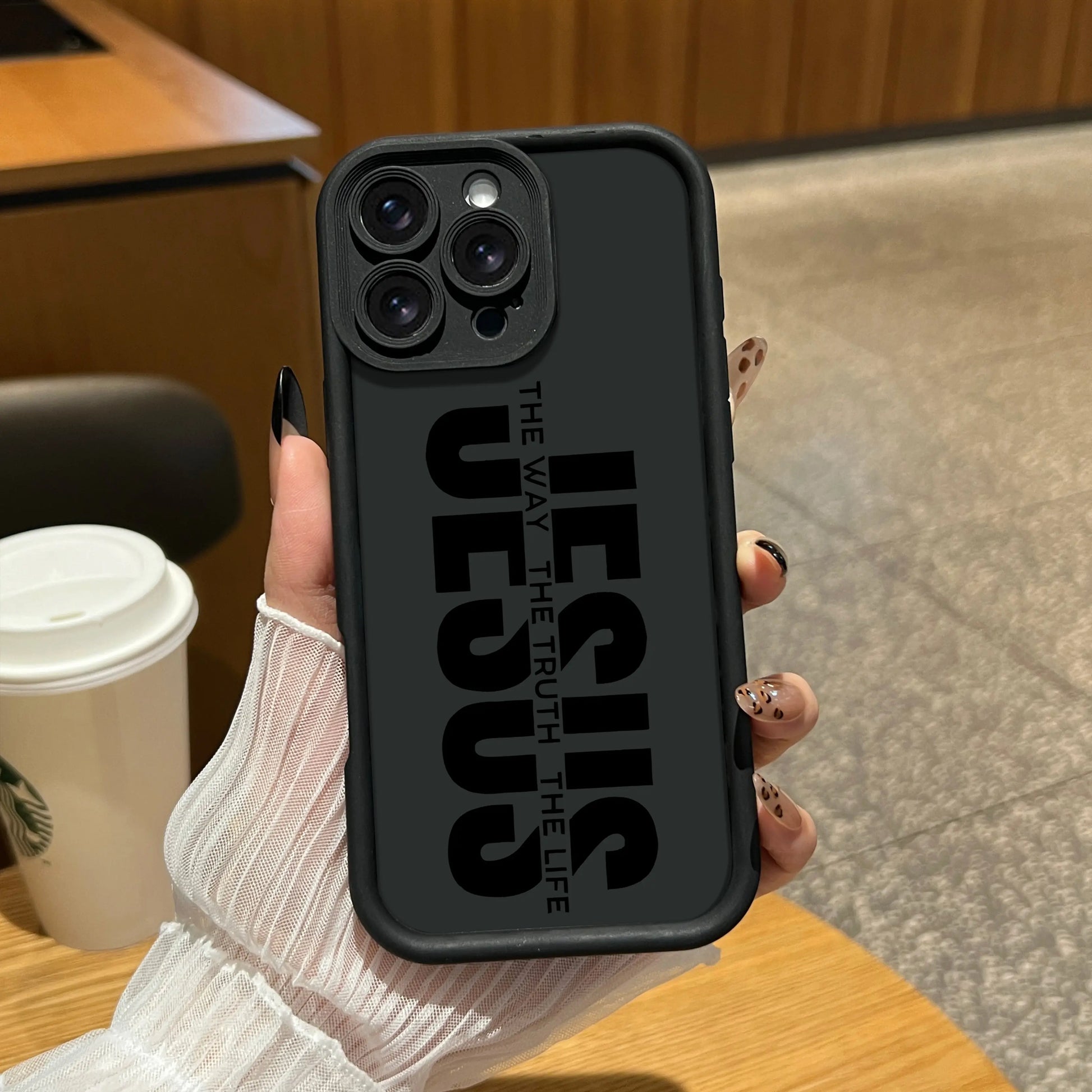 2026 JESUS Fashion Pattern TPU Phone Case for Samsung Galaxy Series - Military Grade Anti-Fall and Scratch Protection, All-Inclusive Design for S26 Ultra, S25 Ultra, S24, S23 FE, S22, S21 Plus, A54, A53, A52, A36, A35, A34, A33, A17, A16, A15, A14, A13 -