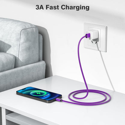 AirPods Pro 3 Charging Cable - Multi-Length USB A to USB-C Type C Charger for Apple AirPods 4th Gen, AirPods Pro 2nd & 3rd Gen, iPhone 17, Air 16, and 15 Pro Max Plus