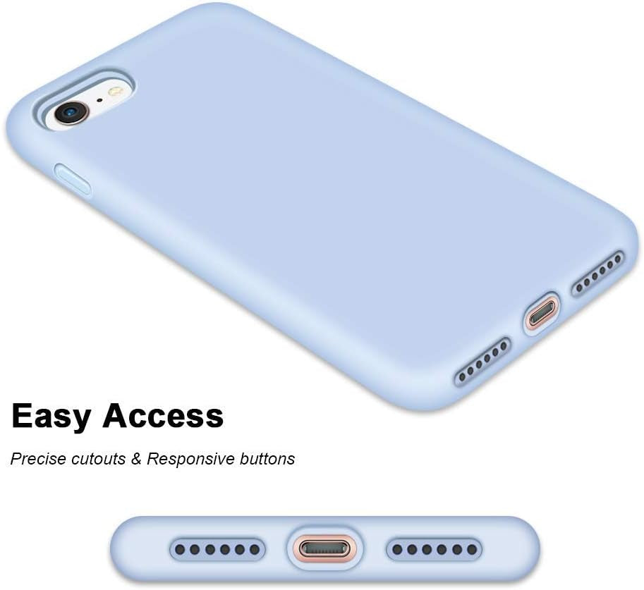 iPhone SE (2022/2020), iPhone 8, and iPhone 7 Case Cover - Light Blue