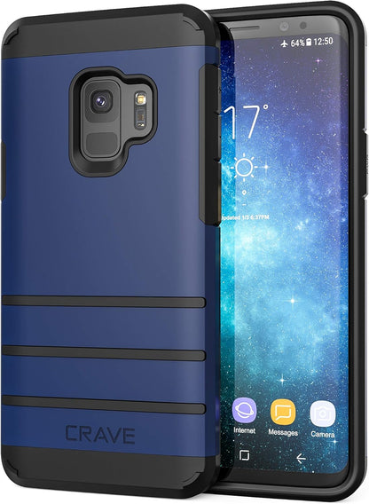 Strong Guard Protection Series Case for Samsung Galaxy S9 - Navy