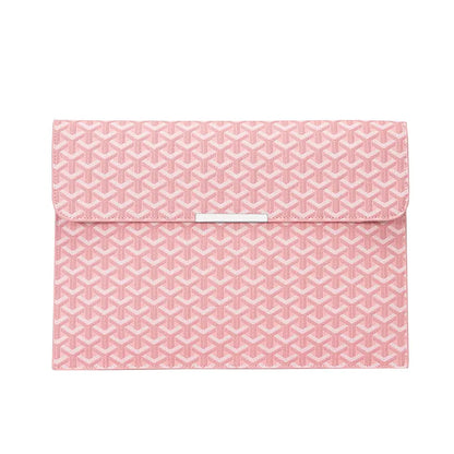 15.6-Inch Laptop Sleeve Padfolio Document Organizer for MacBook, Notebook, and iPad - Slim, Scratch-Resistant Portfolio Case with Magnetic Closure for Office, School, and Travel - Ideal Gift for Students and Professionals
