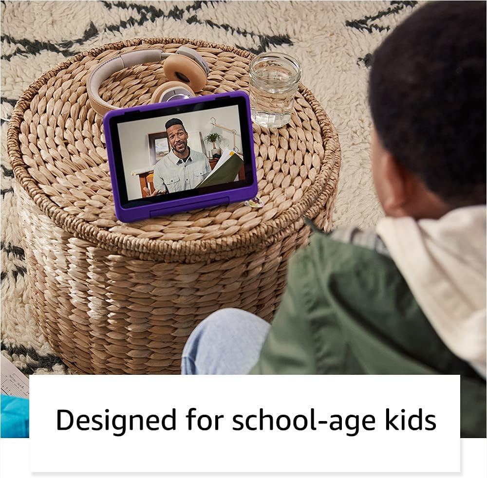 Fire HD 8 Kids Pro Tablet (2021 Release) - 8" HD Display, 32 GB Storage, Designed for Ages 6-12, Doodle Design