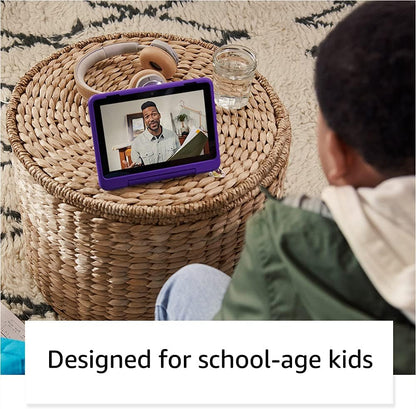 Fire HD 8 Kids Pro Tablet (2021 Release) - 8" HD Display, 32 GB Storage, Designed for Ages 6-12, Doodle Design