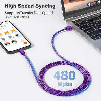 AirPods Pro 3 Charging Cable - Multi-Length USB A to USB-C Type C Charger for Apple AirPods 4th Gen, AirPods Pro 2nd & 3rd Gen, iPhone 17, Air 16, and 15 Pro Max Plus