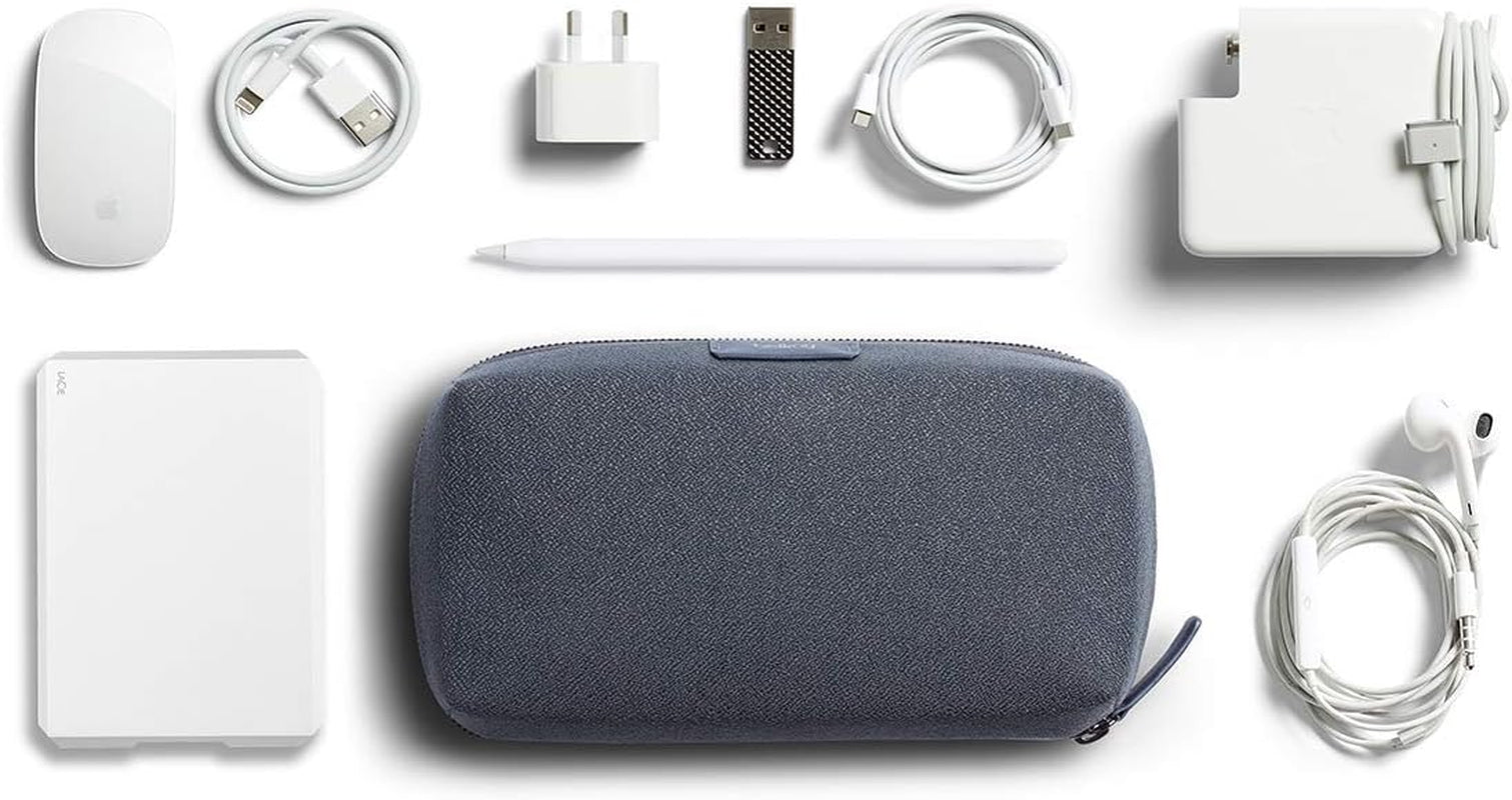 Tech Accessories Organizer Pouch with Zipper Closure for Power Banks, Phone Chargers, Cables, and More