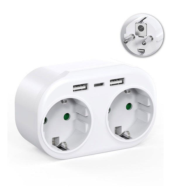 European Standard Multi-Port Intelligent Socket Converter