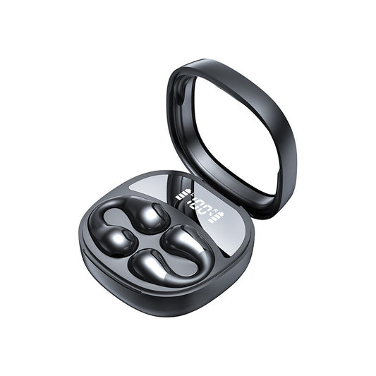 Wireless Earclip Earphones with Digital Display Charging