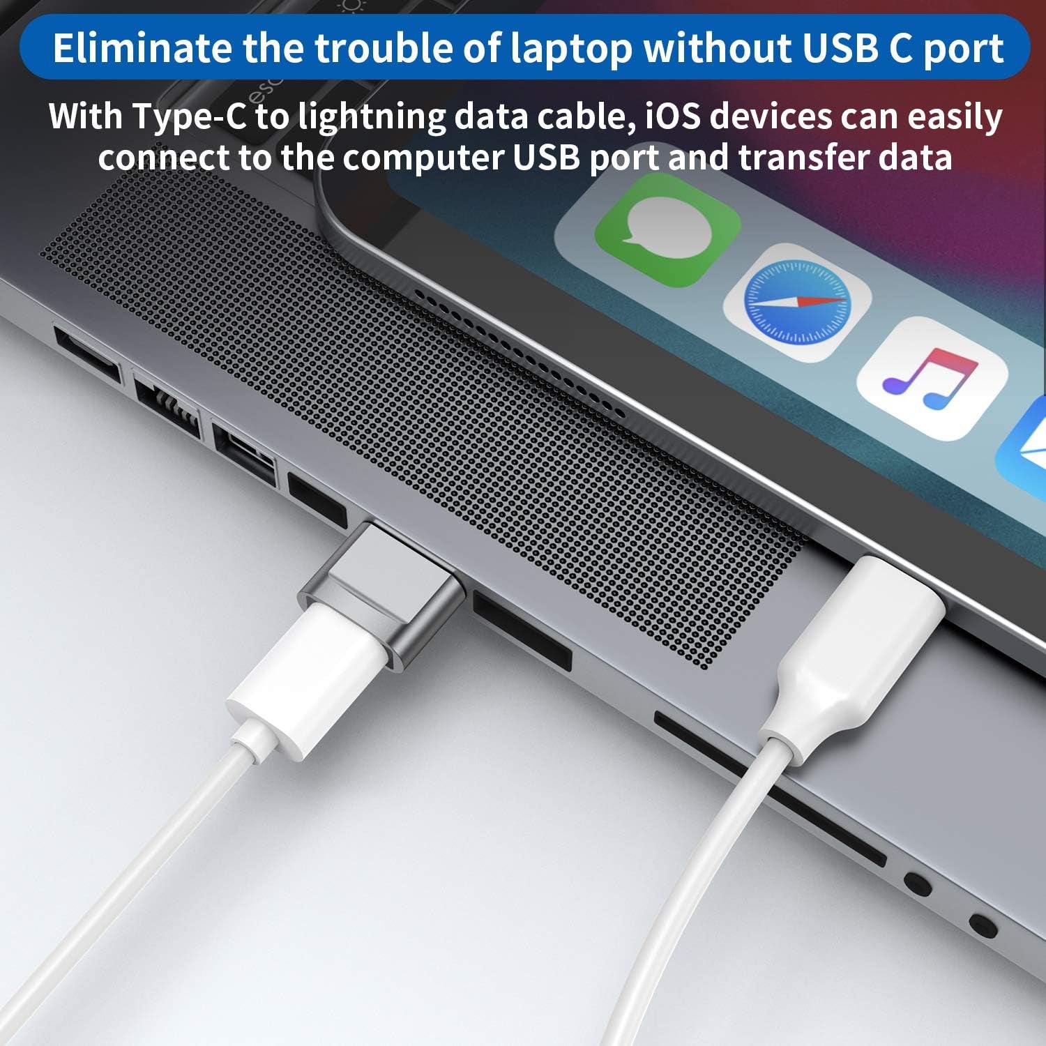 USB C Female to USB Male Adapter (4-Pack) - Type C to USB A Charger Converter for iPhone 11-17 Pro Max, Samsung Galaxy S22-S25 Ultra, Apple Watch Series 7-8, AirPods, and iPad