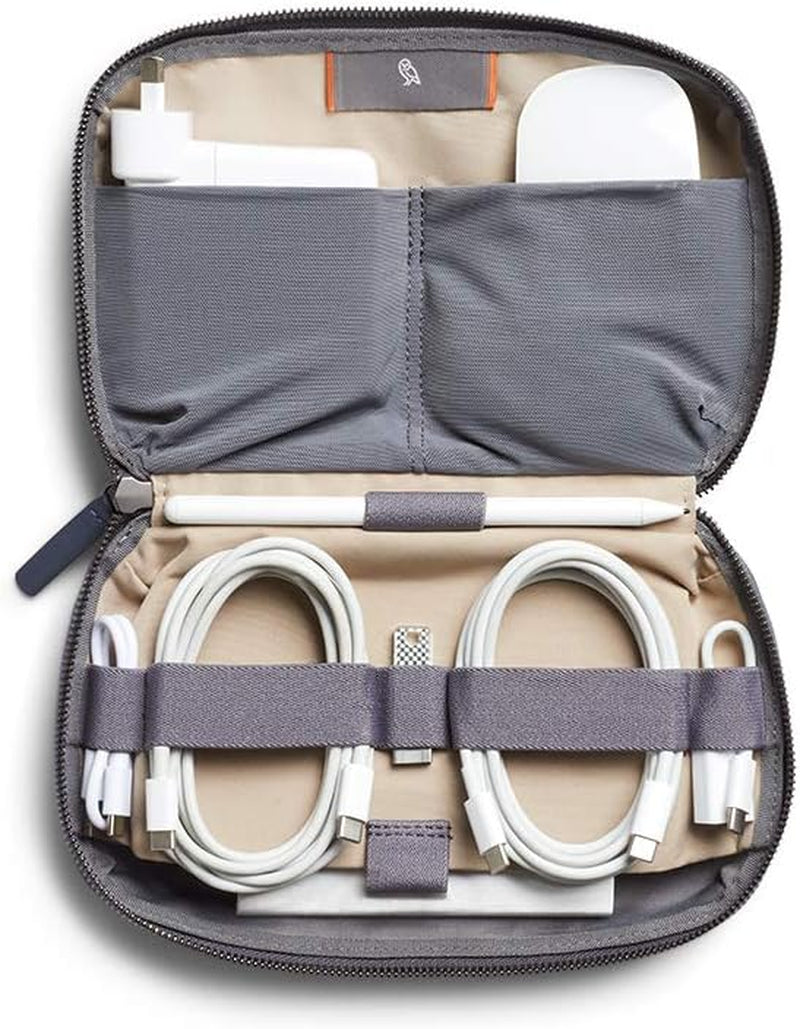 Tech Accessories Organizer Pouch with Zipper Closure for Power Banks, Phone Chargers, Cables, and More