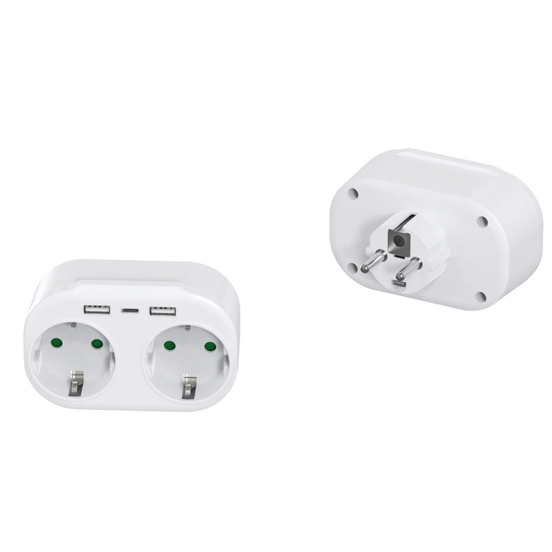 European Standard Multi-Port Intelligent Socket Converter