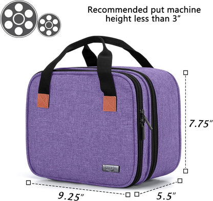 Professional Carrying Case for DR.J Mini Projector and Accessories - Portable Design in Purple