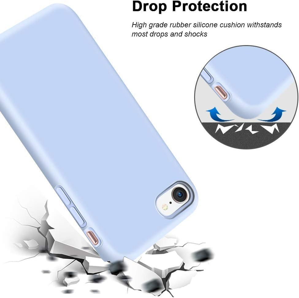 iPhone SE (2022/2020), iPhone 8, and iPhone 7 Case Cover - Light Blue