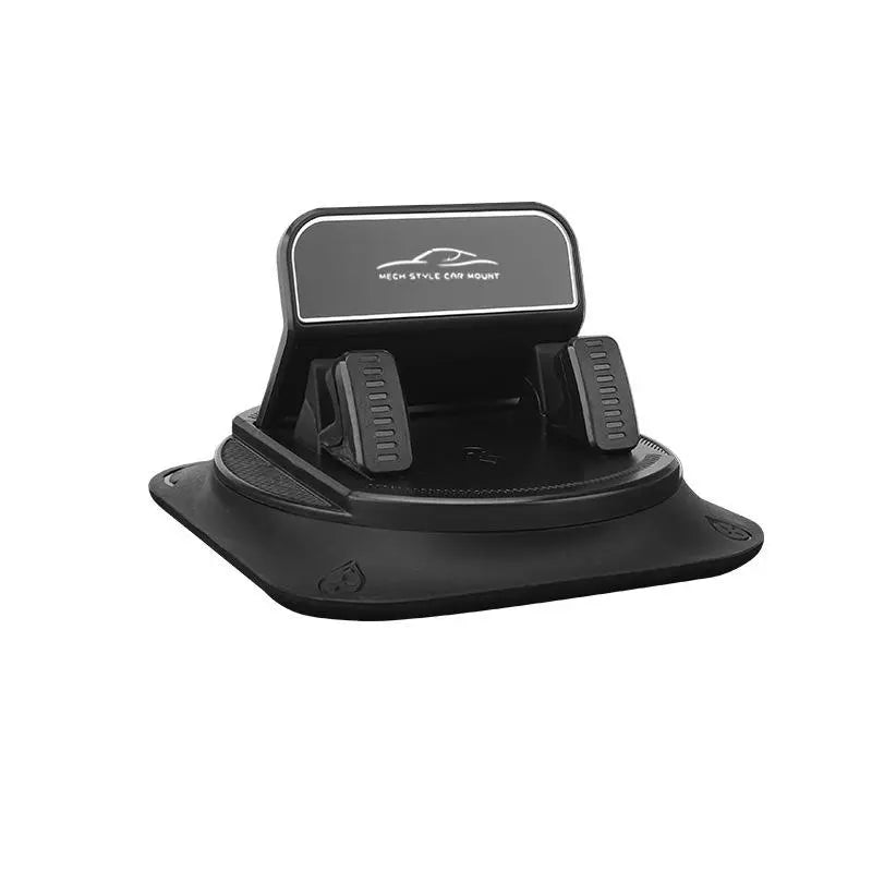 Universal 360-Degree Rotating Car Phone Mount - Dashboard Holder for All Smartphones