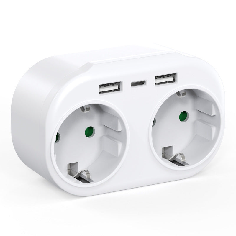 European Standard Multi-Port Intelligent Socket Converter