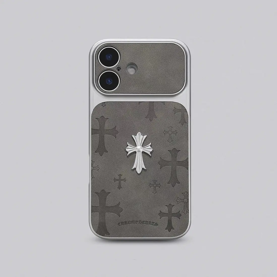 Premium Leather Cross-Pattern Phone Case for iPhone 17/16/15/14/13/Pro/Max | 3D Vintage Design with Shockproof and Drop Protection, Elegant Unisex Accessory, Perfect Gift Option