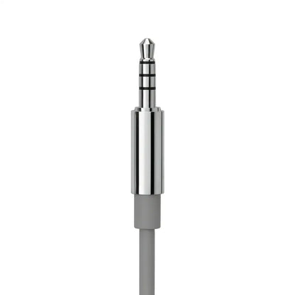 Chrome-Finished Wired Earbuds - Functional Type C, Lightning, 3.5mm, Trendy Y2K Design