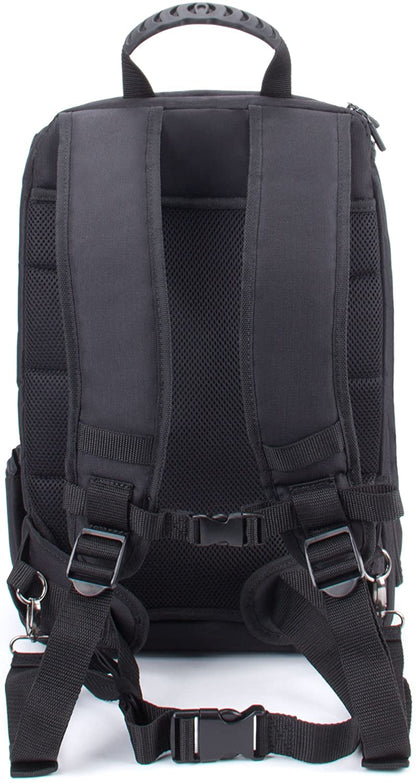 Professional Camera Backpack for DSLR, SLR, and Mirrorless Cameras with Laptop Compartment, Rain Cover, and Tripod Holder
