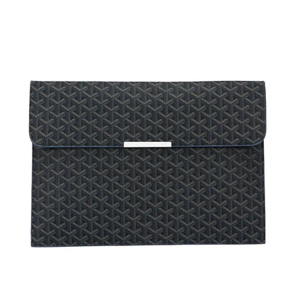 15.6-Inch Laptop Sleeve Padfolio Document Organizer for MacBook, Notebook, and iPad - Slim, Scratch-Resistant Portfolio Case with Magnetic Closure for Office, School, and Travel - Ideal Gift for Students and Professionals