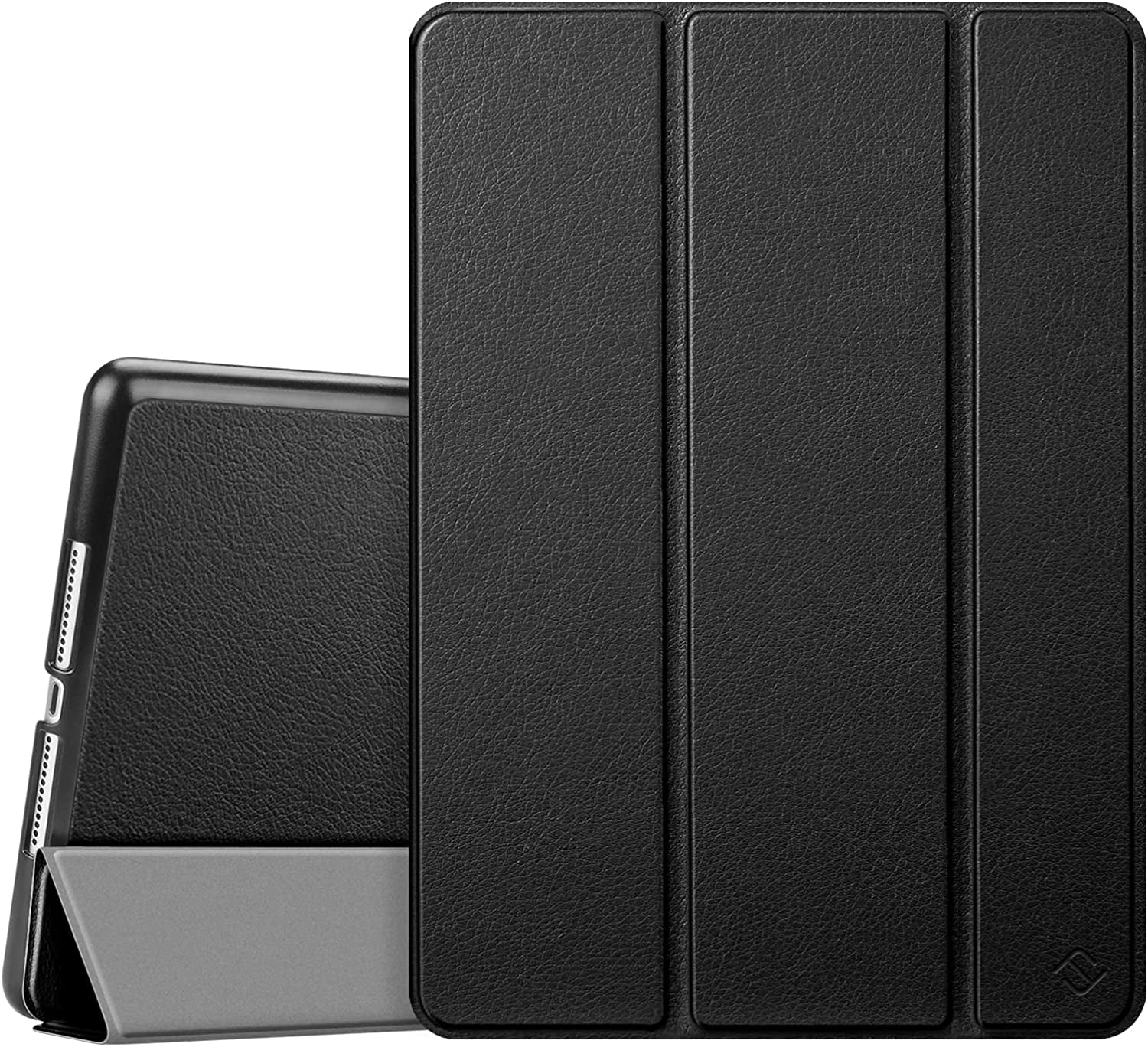 Slimshell Case for iPad 6th/5th Generation (2018/2017 Model, 9.7 Inch) and iPad Air 2/Air 1 (9.7 Inch) - Lightweight Smart Protective Cover with Auto Sleep/Wake Feature, Black